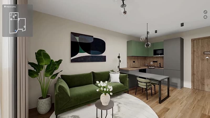 Virtuální prohlídka 2+kk